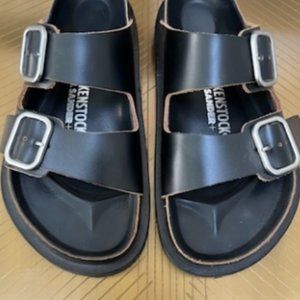 Jil Sander x Birkenstock "Arizona" sandals in leather - SIZE 38